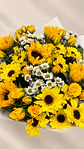 Ramo Silvestre – Girasoles  - Flores amarillas - Miniatura 3