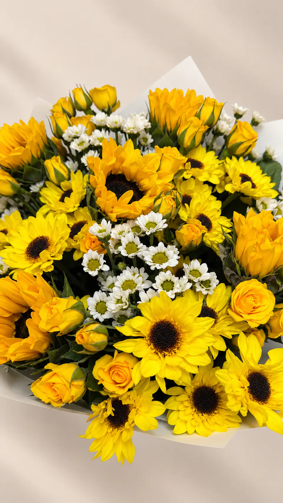 Ramo Silvestre – Girasoles  - Flores amarillas 3