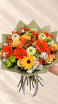 Ramo Orange Garden - Gerberas - Miniatura 4