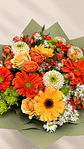Ramo Orange Garden - Gerberas - Miniatura 5