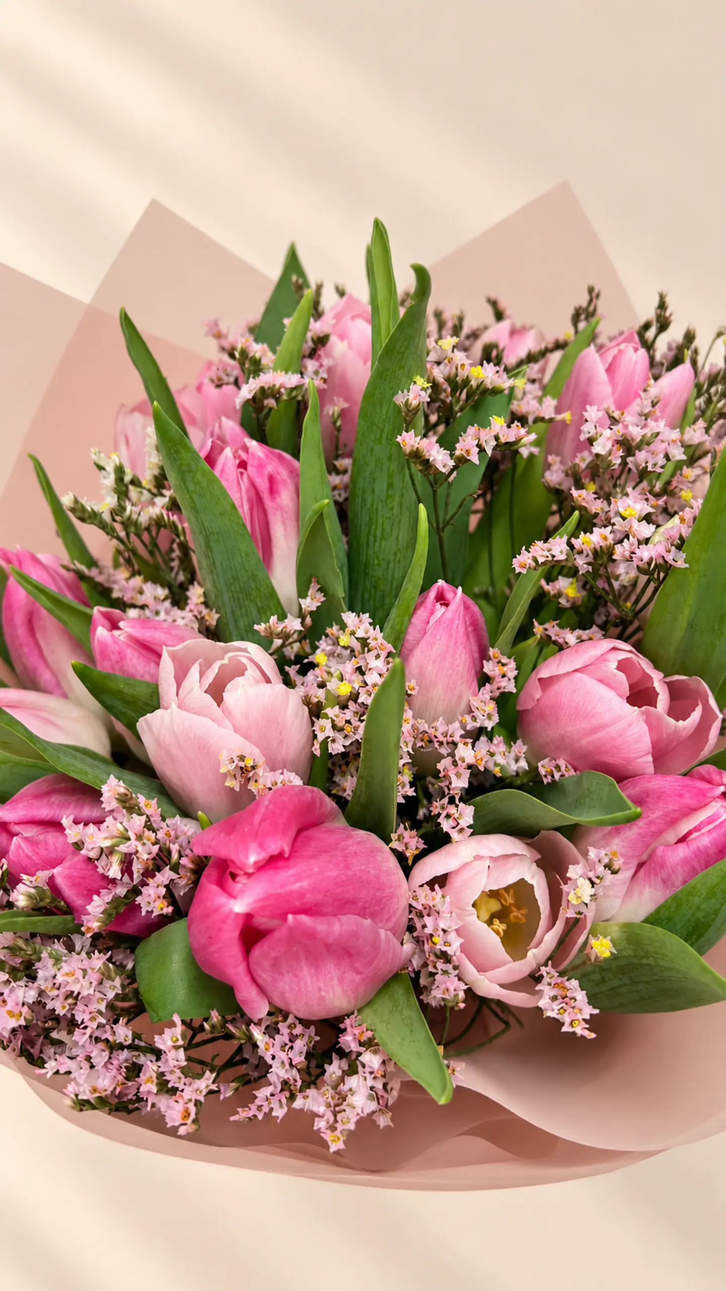 Ramo Blush Crème - Tulipanes 3