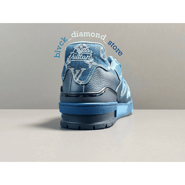 Louis Vuitton Trainer x Nigo Blue Denim 5