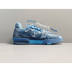 Louis Vuitton Trainer x Nigo Blue Denim