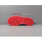 Nike Dunk Low Grey Varsity Red 9