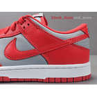 Nike Dunk Low Grey Varsity Red 7