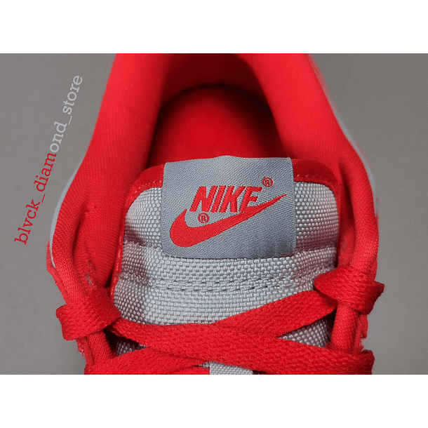 Nike Dunk Low Grey Varsity Red 6