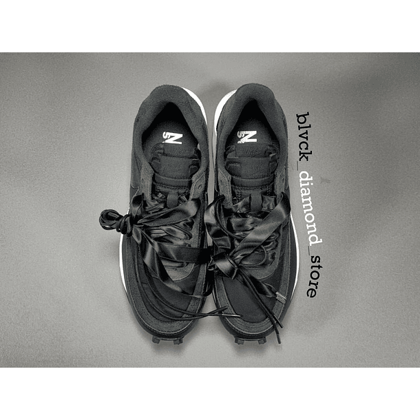 Nike x Sacai LDWaffle Black Nylon 4