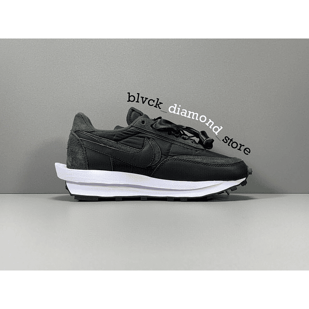 Nike x Sacai LDWaffle Black Nylon 3