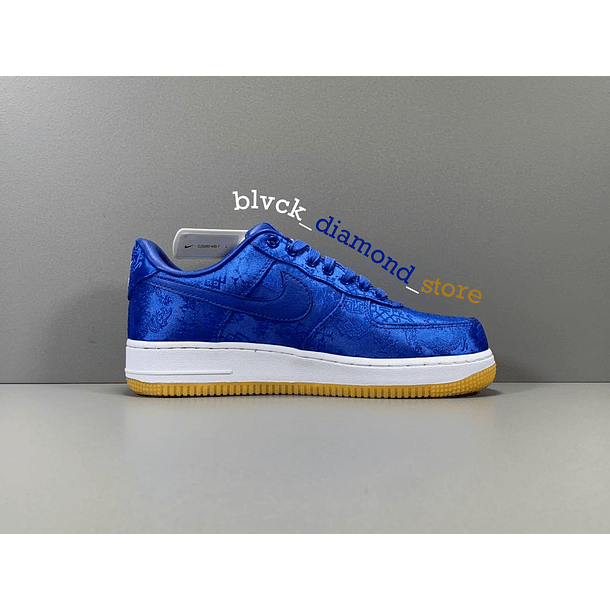 Nike Air Force 1 Low x CLOT Blue Silk 4