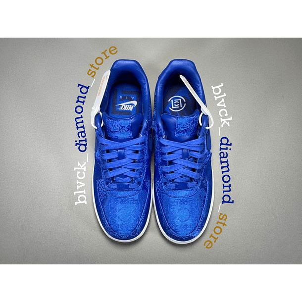Nike Air Force 1 Low x CLOT Blue Silk 6