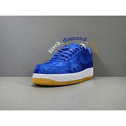 Nike Air Force 1 Low x CLOT Blue Silk