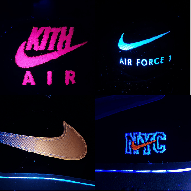 Nike Air Force 1 Low x Kith Knicks Away Black 12