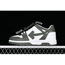 OFF-WHITE Out Of Office White Olive Green
