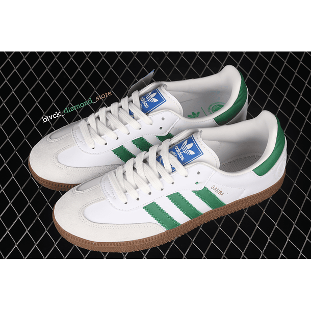 Adidas Samba OG White Green 2