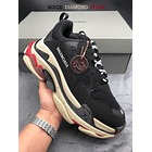 Balenciaga Triple S Black/White/Red 1