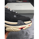 Balenciaga Triple S Black/White/Red 8
