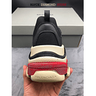 Balenciaga Triple S Black/White/Red 4