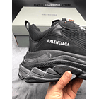 Balenciaga Triple S Triple Black 7
