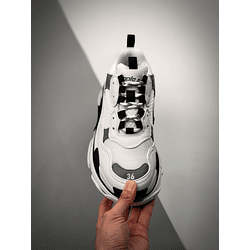 Balenciaga Triple S White/Black Grey