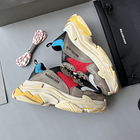 Balenciaga Triple S Grey/Red/Blue 4