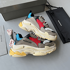Balenciaga Triple S Grey/Red/Blue 1