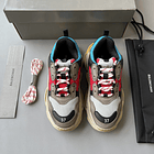 Balenciaga Triple S Grey/Red/Blue 2