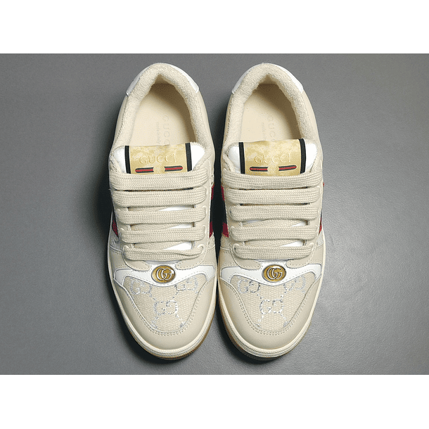 Gucci Screener Cream Leather 6