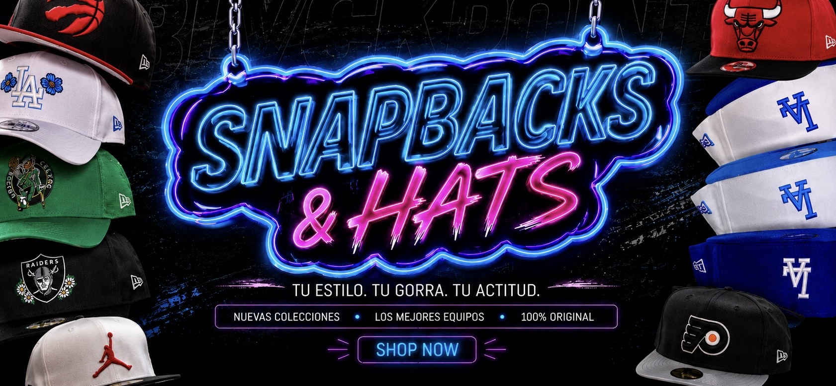 SNAPBACKS & HATS