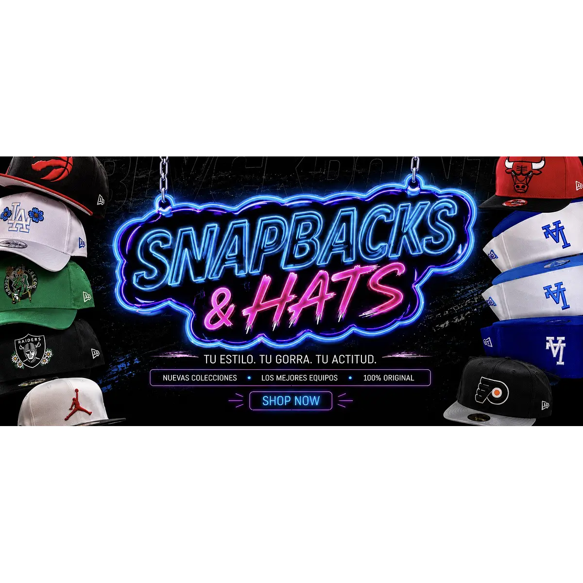 SNAPBACKS & HATS