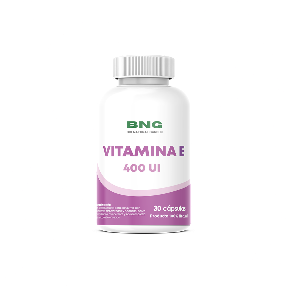 Vitamina E 400 UI Cápsulas 