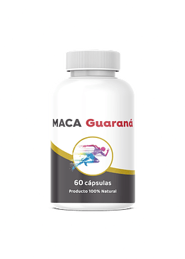 Maca Guaraná Energizante 60 Cápsulas