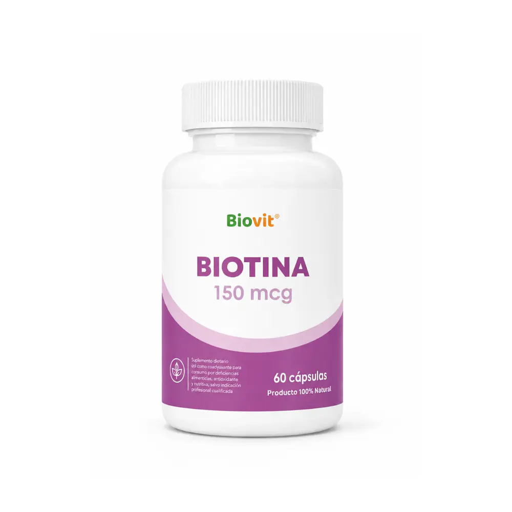 Biotina 150 mcg 