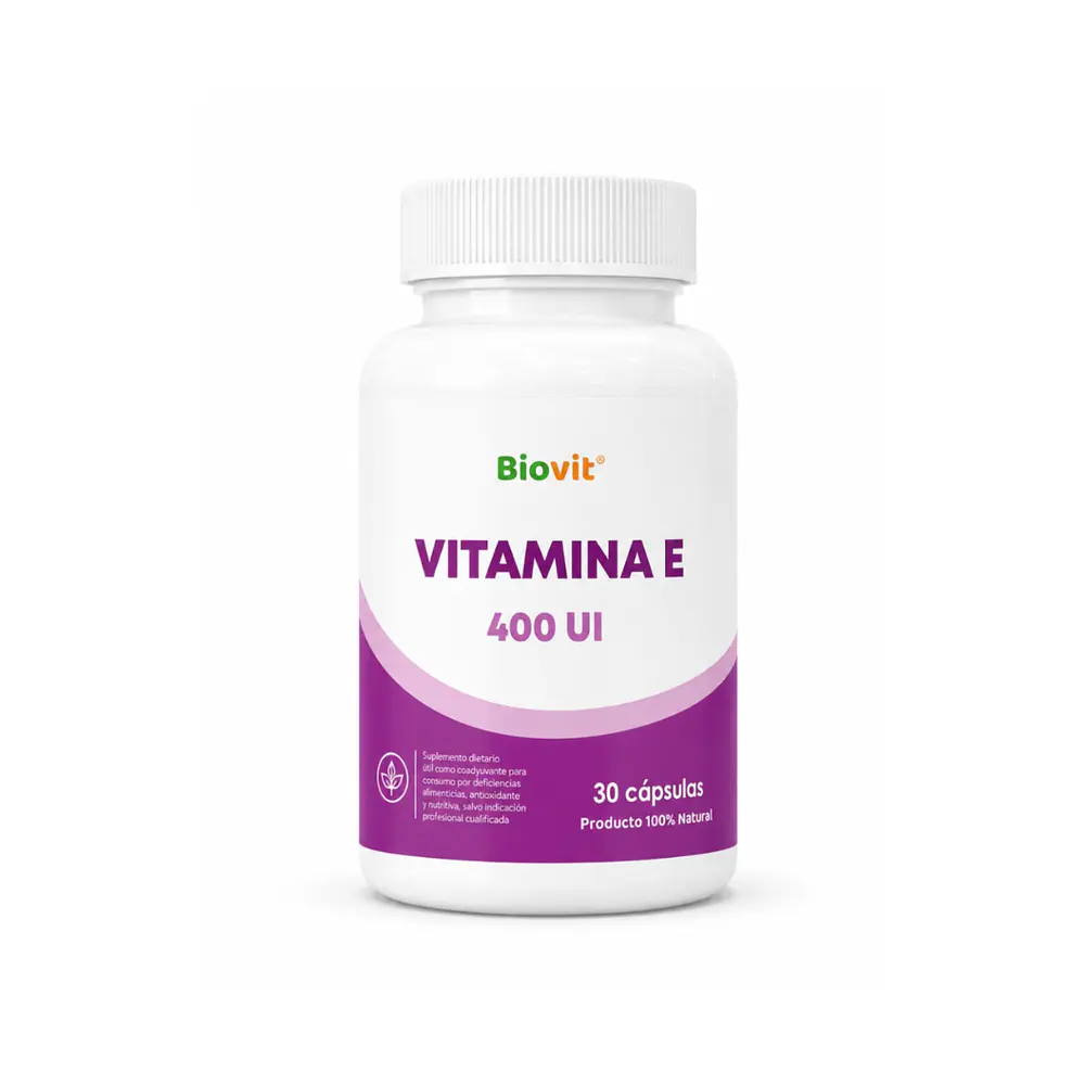 Vitamina E 400 UI Cápsulas 