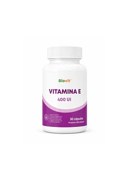 Vitamina E 400 UI Cápsulas 