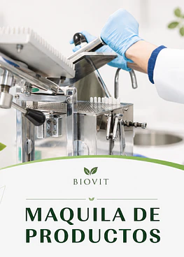Maquila de productos