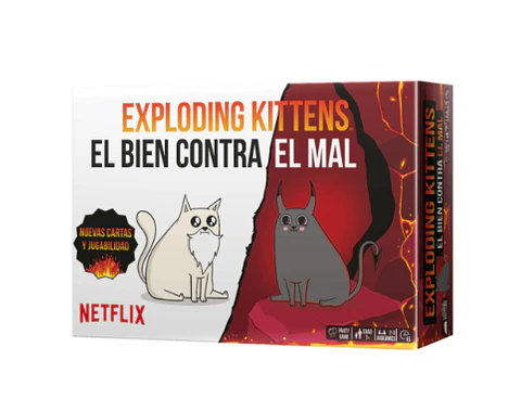 Exploding Kittens el Bien Contra el Mal