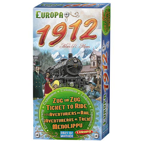 Aventureros al Tren Europa 1912 expansión actualizada