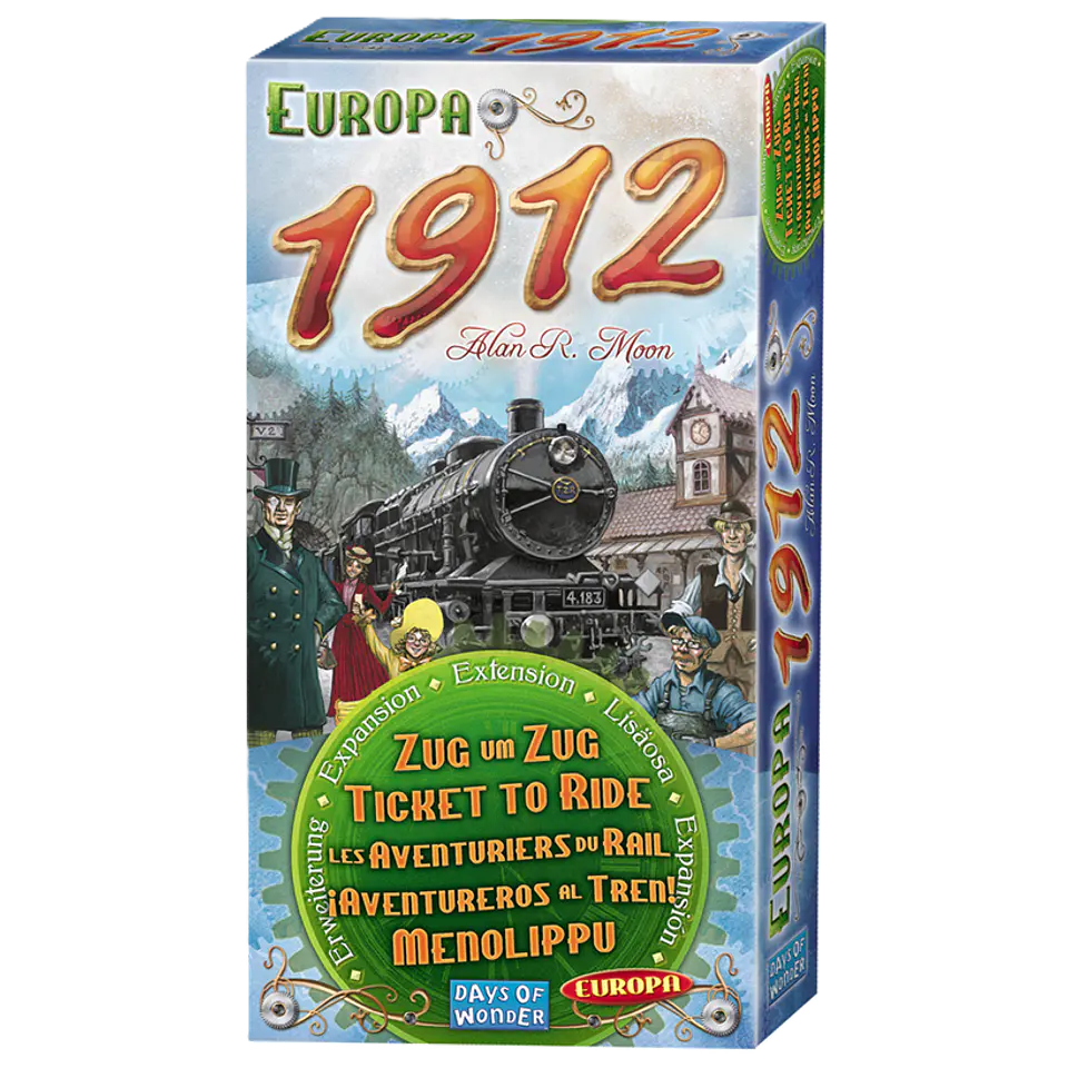 Aventureros al Tren Europa 1912 expansión actualizada 1