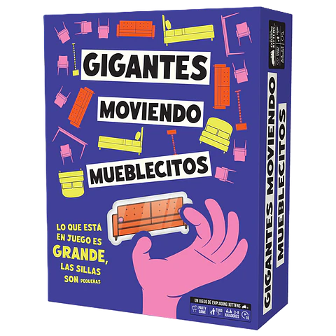 Gigantes moviendo mueblecitos