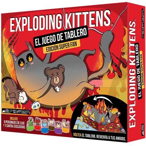 Exploding Kittens El Juego de Tablero