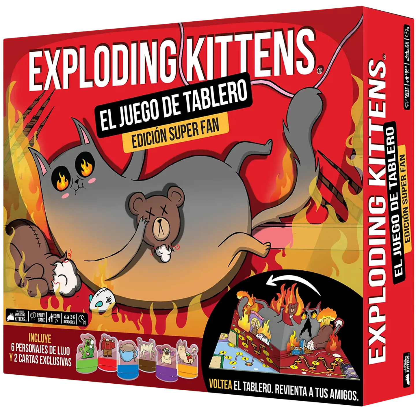 Exploding Kittens El Juego de Tablero 1