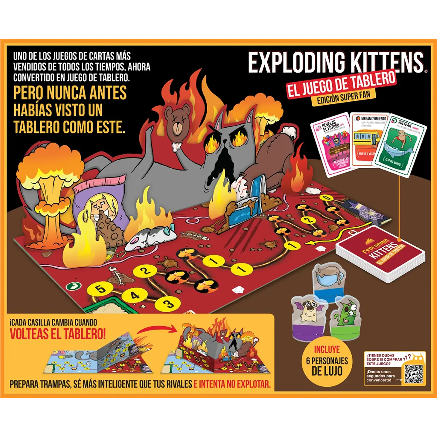 Exploding Kittens El Juego de Tablero 5