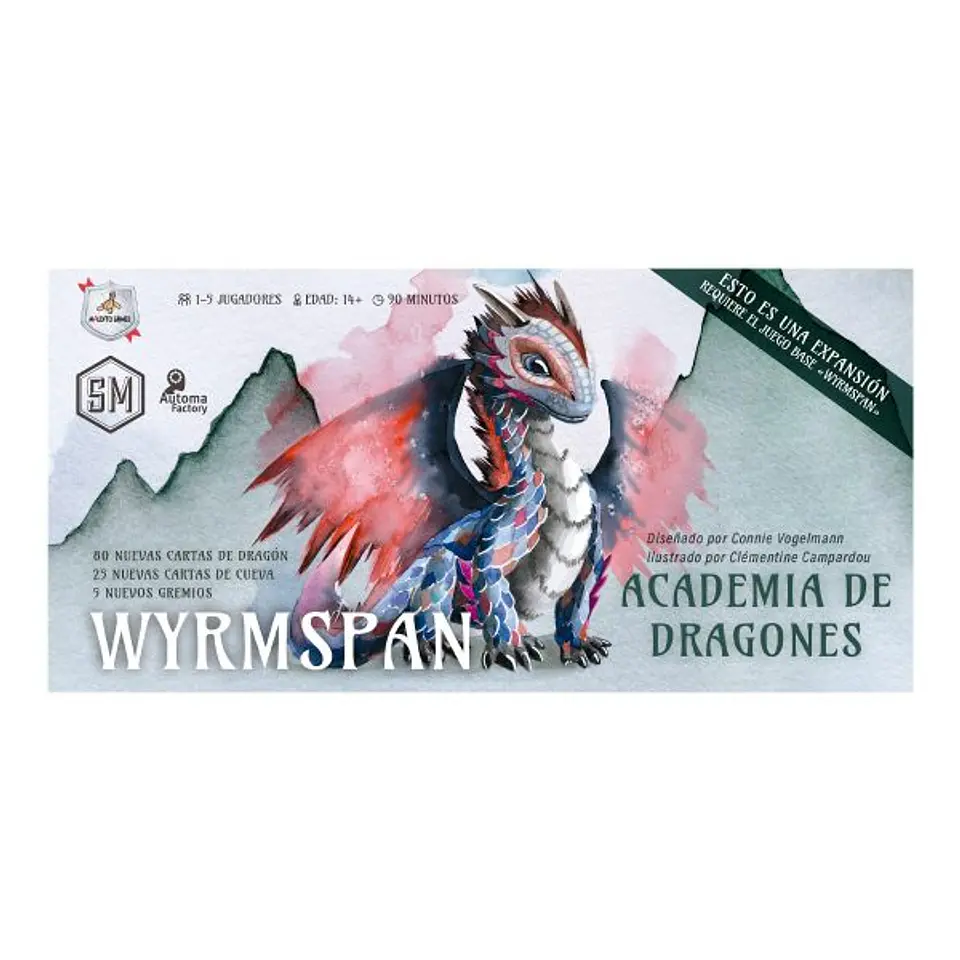Wyrmspan Academia de Dragones Expansión 1