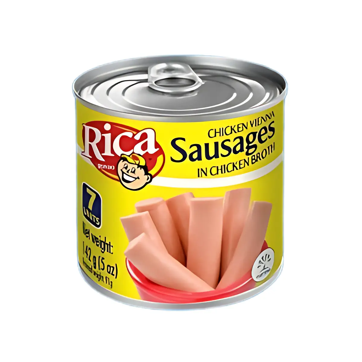 Salchichas de Pollo Enlatada Rica Chunk