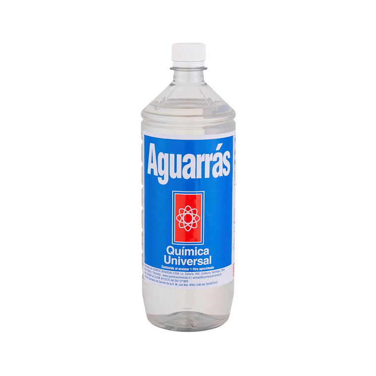 AGUARRAS 1 lts QUIMICA UNIVERSAL 1