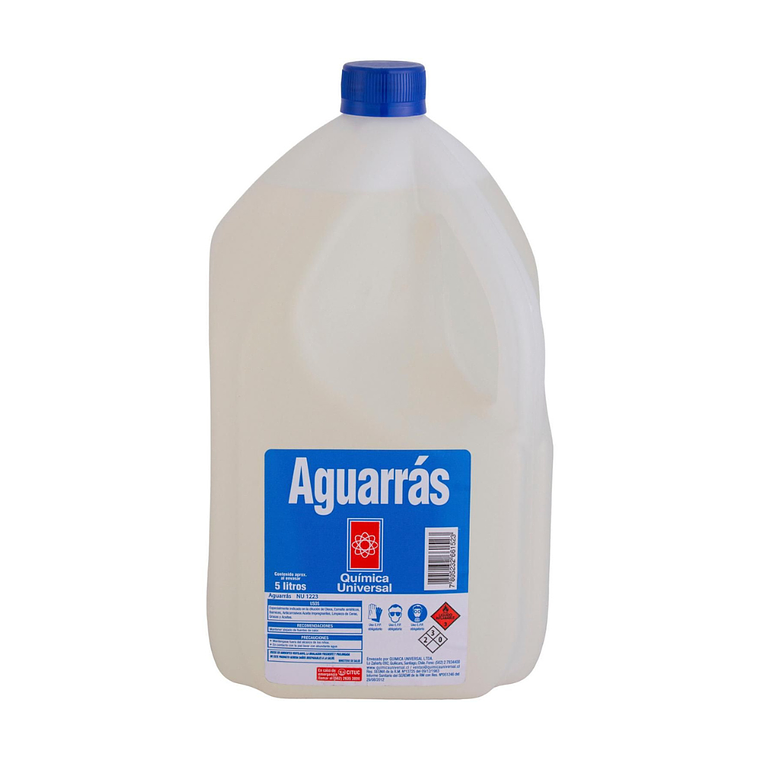 AGUARRAS 5 lts QUIMICA UNIVERSAL 1