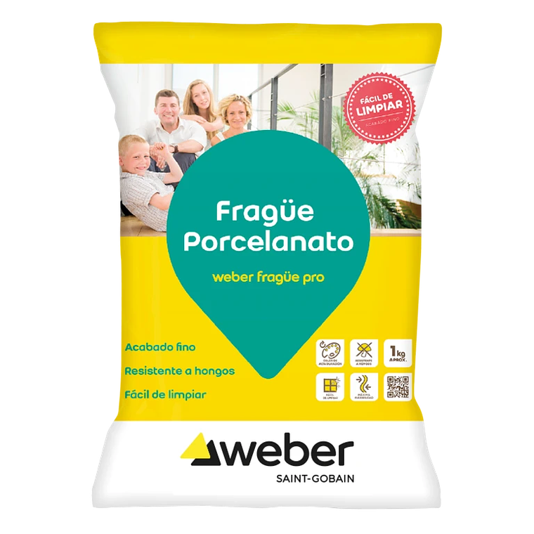 FRAGUE PARA PORCELANATO WEBER  1