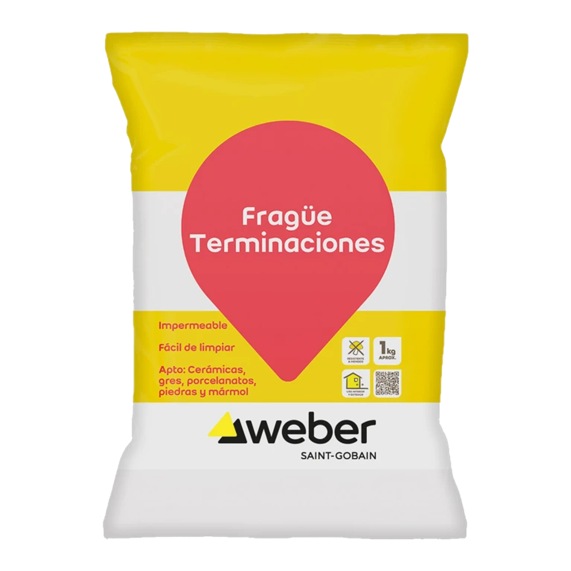 FRAGUE PARA TERMINACIONES WEBER  1