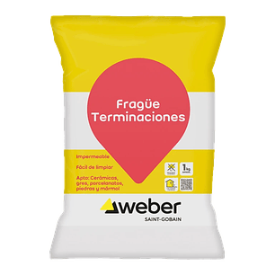 FRAGUE PARA TERMINACIONES WEBER 