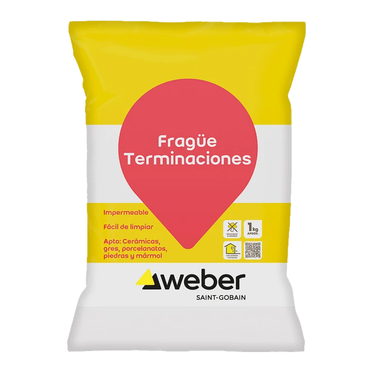 FRAGUE PARA TERMINACIONES WEBER  1